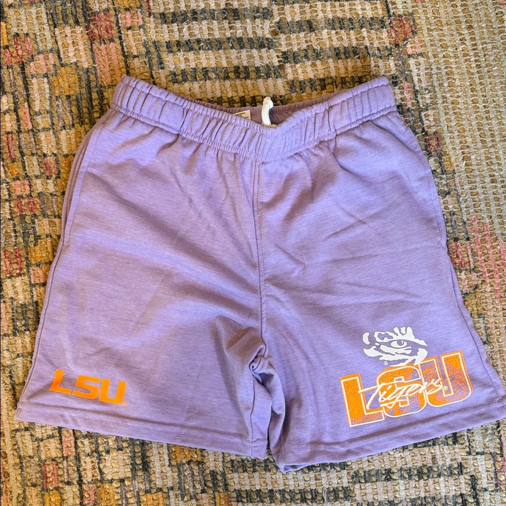 LSU Purple Athletic Shorts